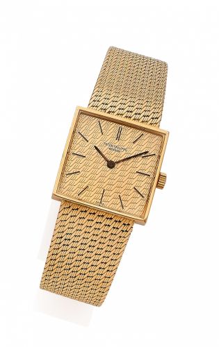 Gents Patek Philippe Gondolo Geneve Swiss 5024 18K Gold 750 18 Jewel Wrist  Watch