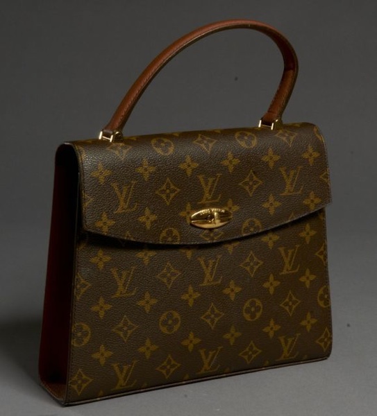 LOUIS VUITTON Women's Malesherbes Leather in Yellow