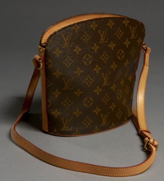 Sold at Auction: Louis Vuitton Drouot Shoulder Bag, in a brown