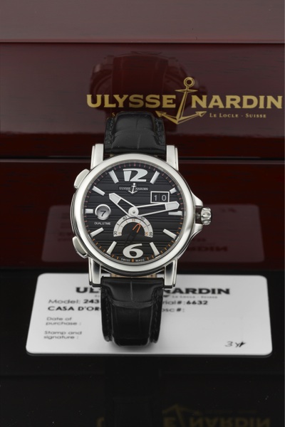 Ulysse Nardin Gmt Dual Time Referencia Ulysse Nardin 24355