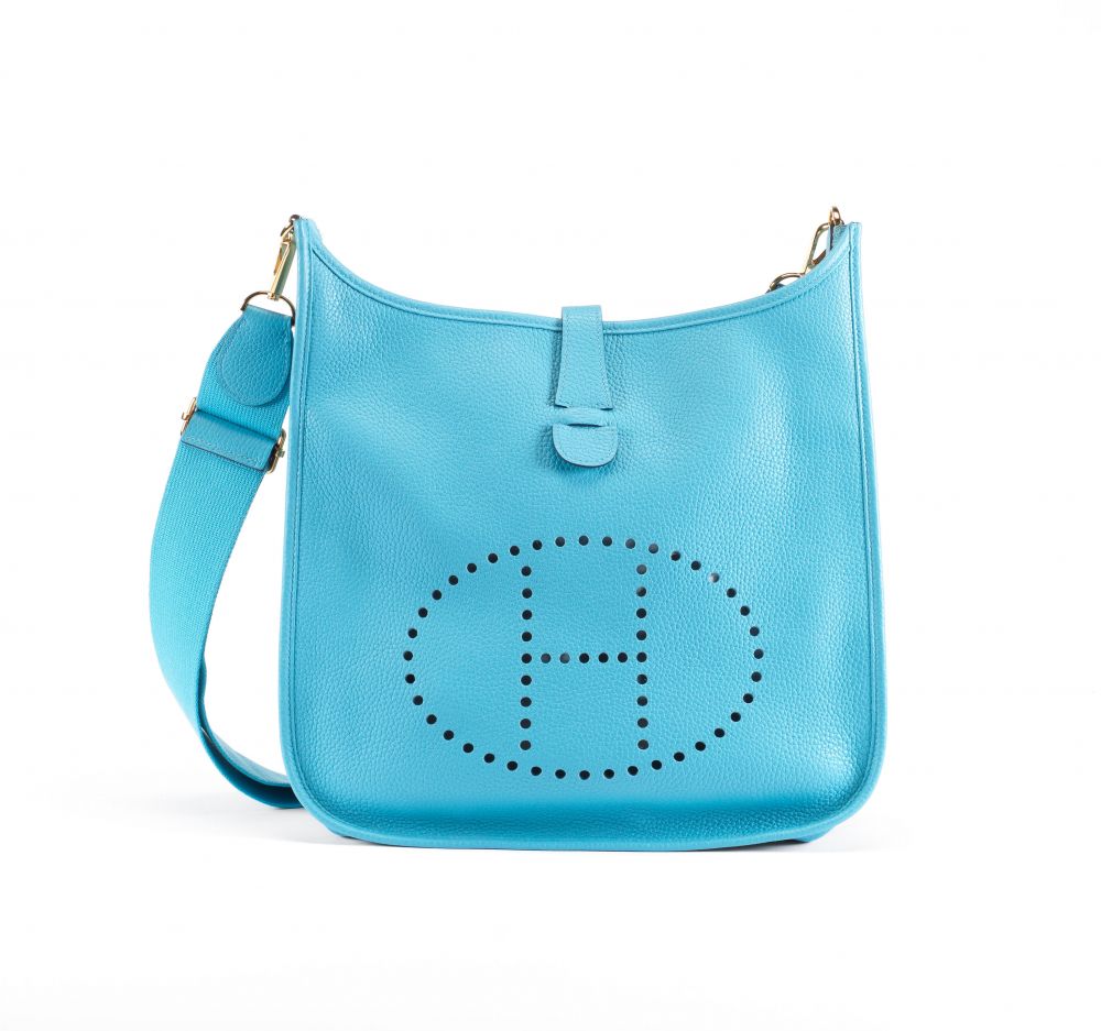 hermes evelyne turquoise