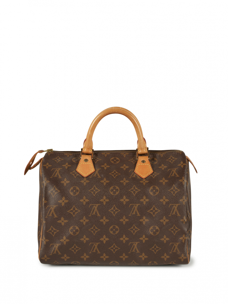 Louis Vuitton Pre-owned Monogram Speedy Bandoulière 25 Two-Way Bag - Brown