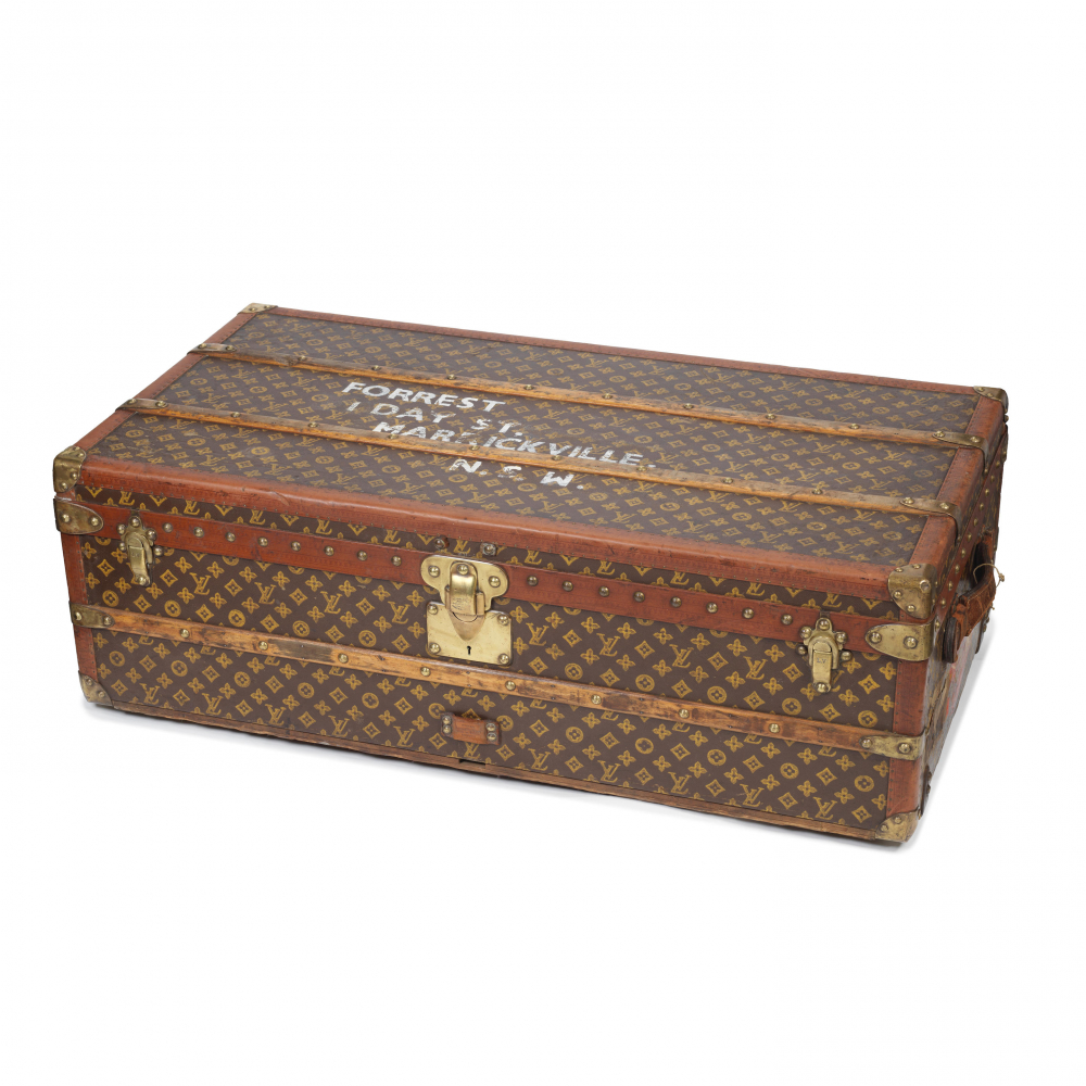 Would you pay $60,000 for custom made Louis Vuitton trunk carrying