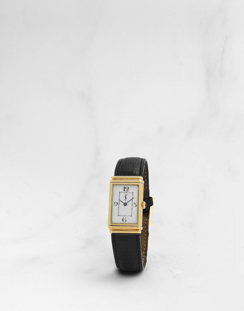 YVES SAINT LAURENT 90s CLASSIC GOLD-PLATED WATCH – RDB