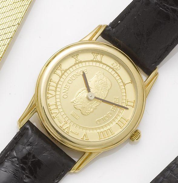 Pamp suisse sale gold watch