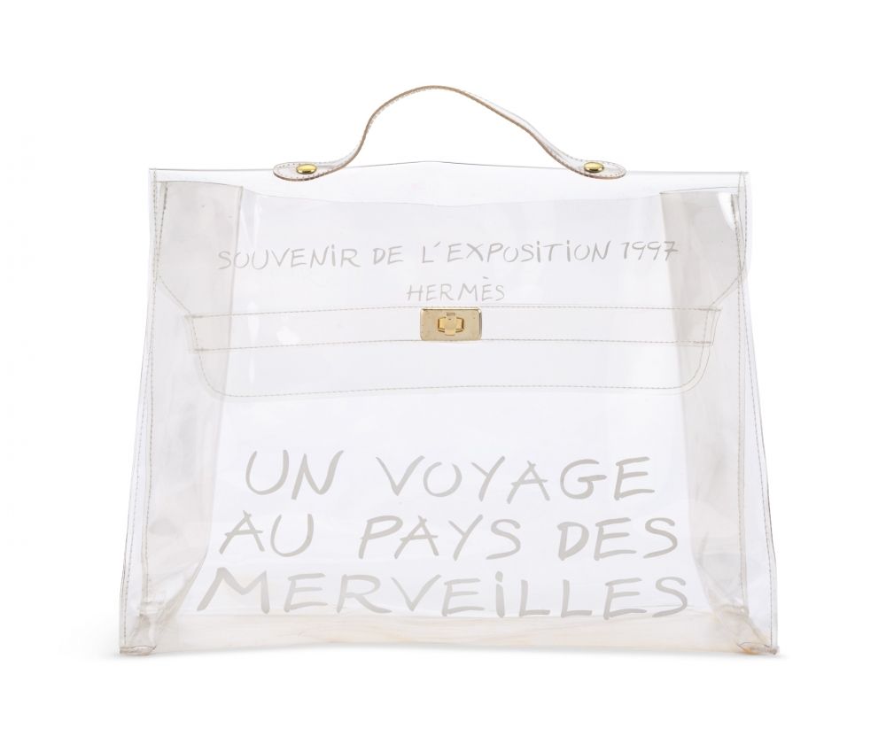 hermes pvc voyage kelly bag