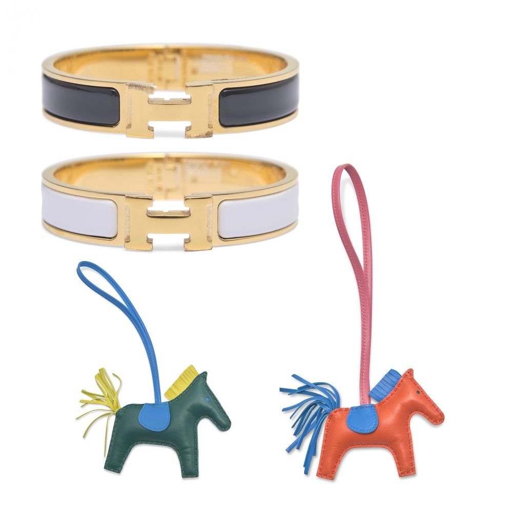 Set of Two Rodeo Pegase Charms PM, Handbags & Accessories