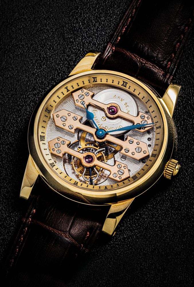 Girard Perregaux Tourbillon With Three Gold Bridges second hand prices