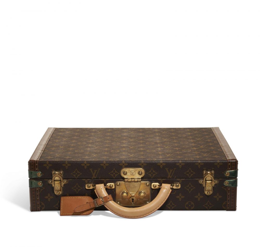 Louis Vuitton President Classuer Attache Briefcase Hard Trunk