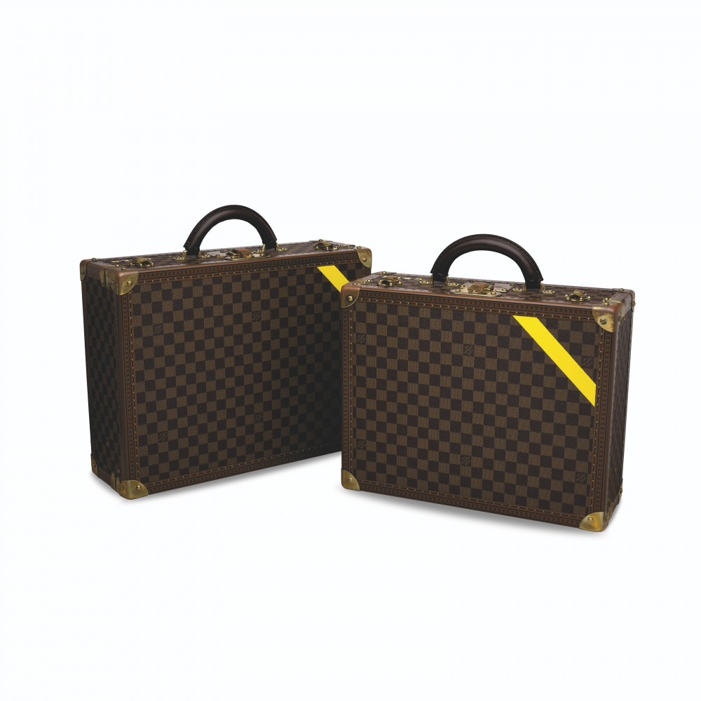 Louis Vuitton Monogram Canvas Cotteville 40 Carry On Luggage Trunk