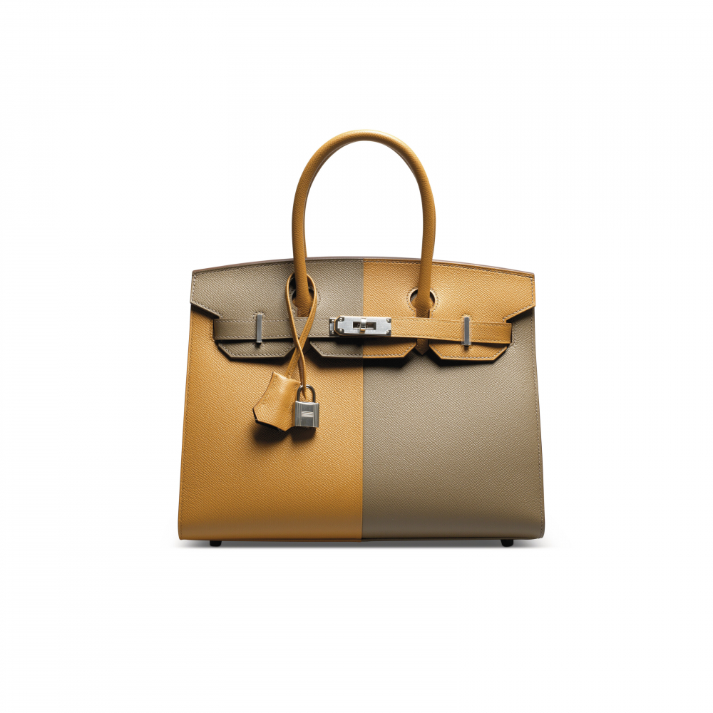 Gold Epsom Birkin Sellier 35 Palladium Hardware, 2020, Handbags &  Accessories, 2022