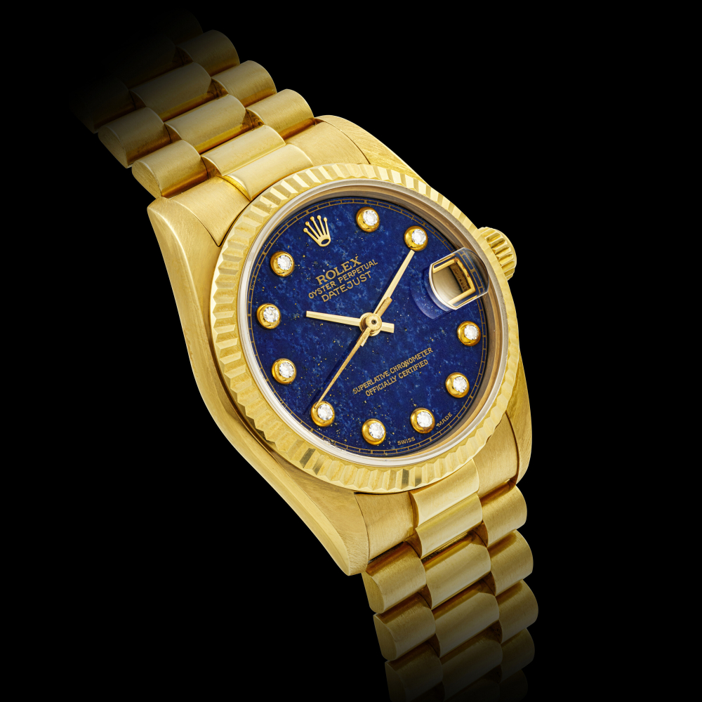 Rolex Datejust Mid Size 68278, 18k Gold, 1984