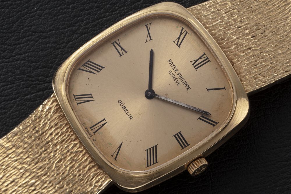 Patek Philippe 18k White Gold Silver Dial Vintage Mens Watch 3566