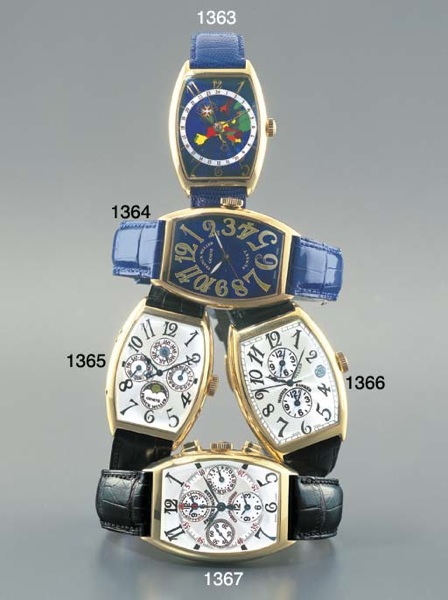 Franck Muller Curvex Master Banker Ref. Rolex Datejust Watches