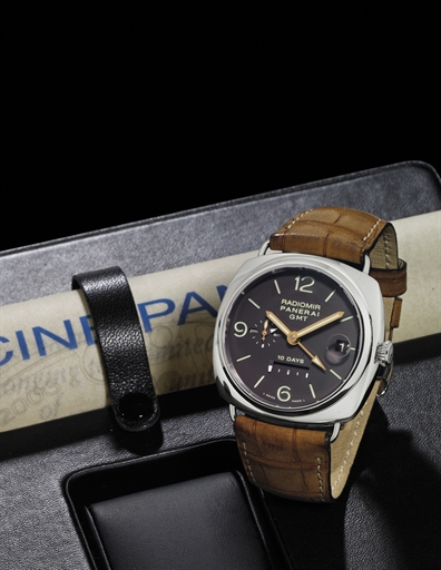 Panerai Radiomir 10 Days Gmt Ref. Van Cleef Arpels Alhambra