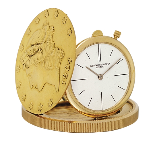 Audemars Piguet Coin Pocket Watch second hand prices