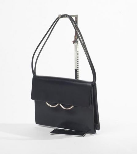 Jean-Louis Scherrer Designer Bag Handbag Handbag Blue Cognac