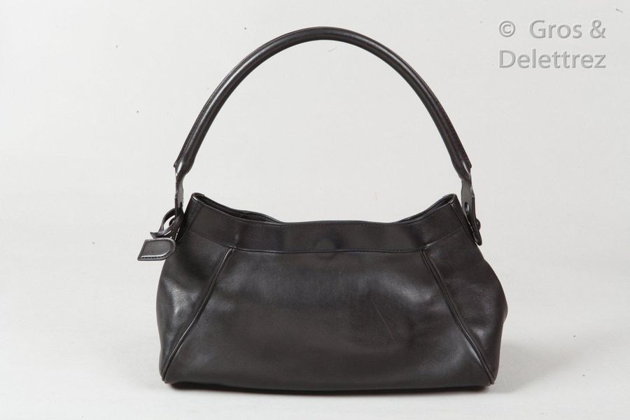 Delvaux Beige Leather Tempete GM Top Handle Bag Delvaux