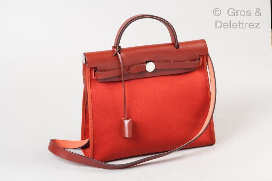 hermes herbag used