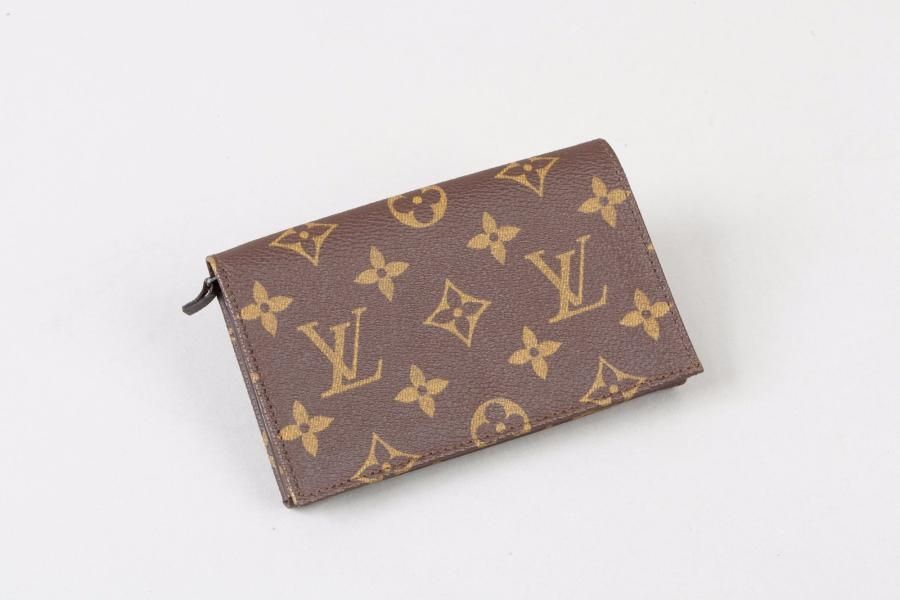 Brown Monogram Canvas Coffret Tresor 20 Brass Hardware, 2014