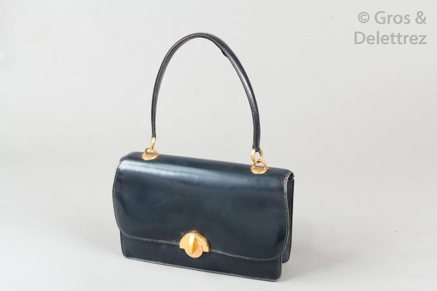Hermes Vintage Bag The Gorgeous Demi-Lune Model 50s