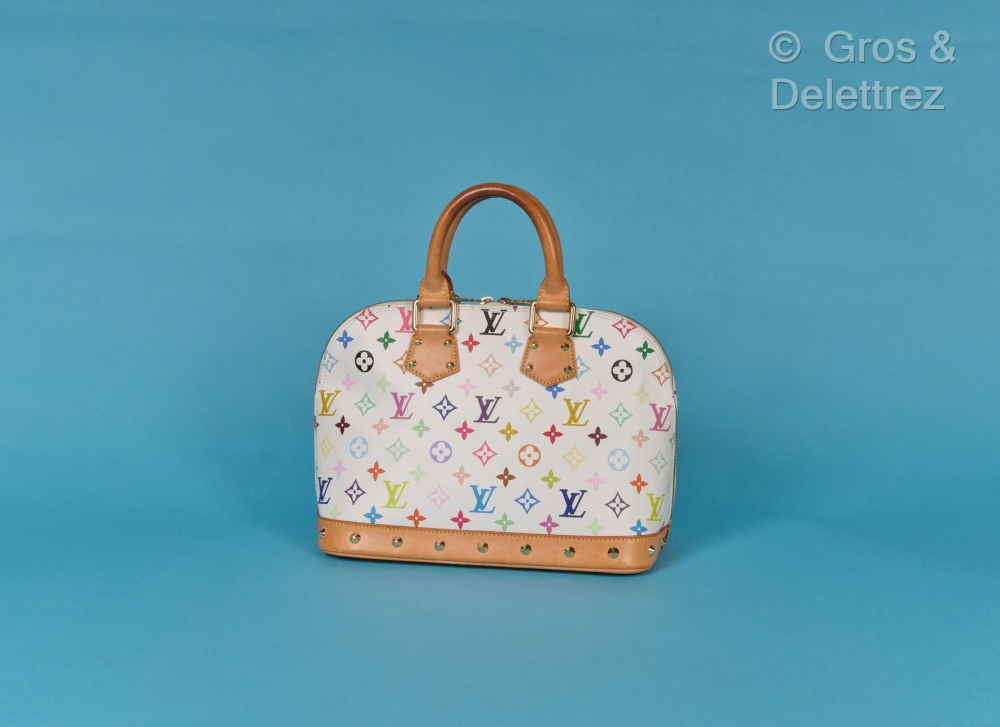 Sold at Auction: Louis Vuitton, Louis Vuitton Alma Haut Bag