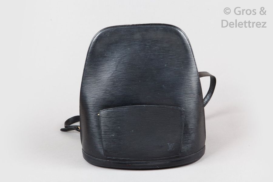 Sell Louis Vuitton Gobelin Backpack In Black Epi leather - Black
