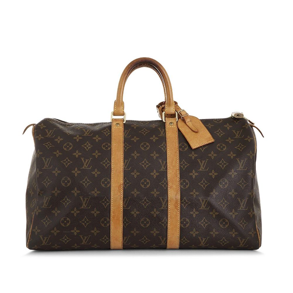 Sold at Auction: LOUIS VUITTON PRISM KEEPALL BANDOULIERE BY VIRGIL
